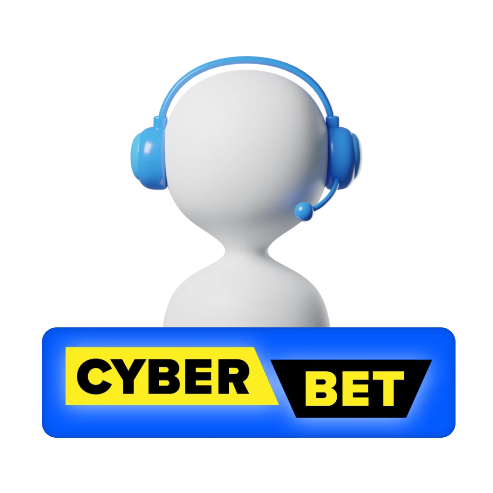 Cyber Bet tiene muchas formas de ponerse en contacto con el servicio de atención al cliente.