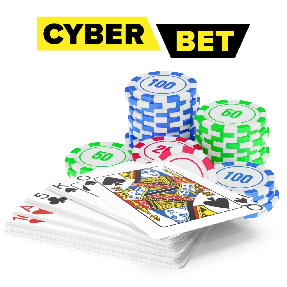 Pruebe el juego de cartas mas popular, el blackjack, en Cyber Bet Casino.