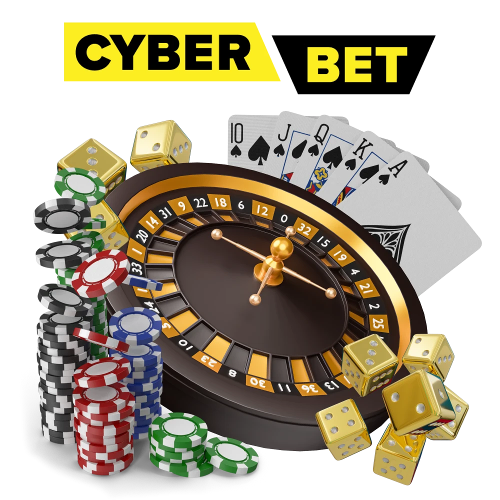 Juega a juegos de casino en vivo en Cyber Bet en Colombia.