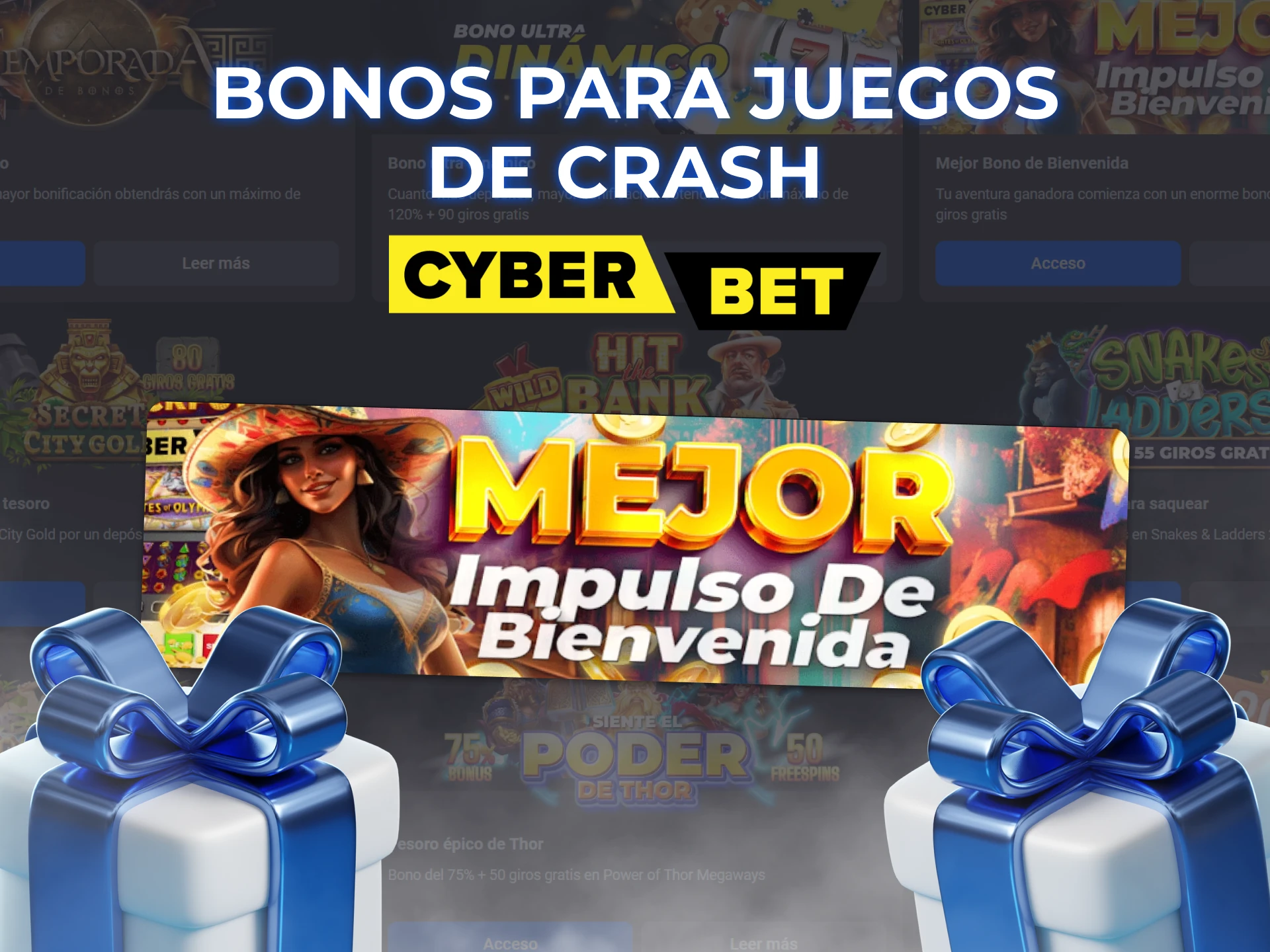 En Cyber Bet, elige este bono para juegos Crash.