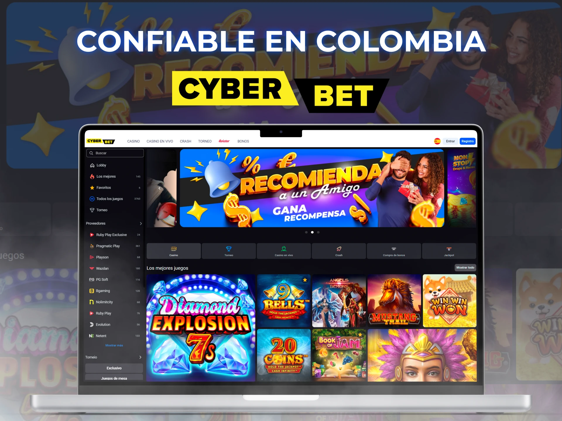 Aqui hay algunas razones por las que puede confiar en Cyber Bet Casino.