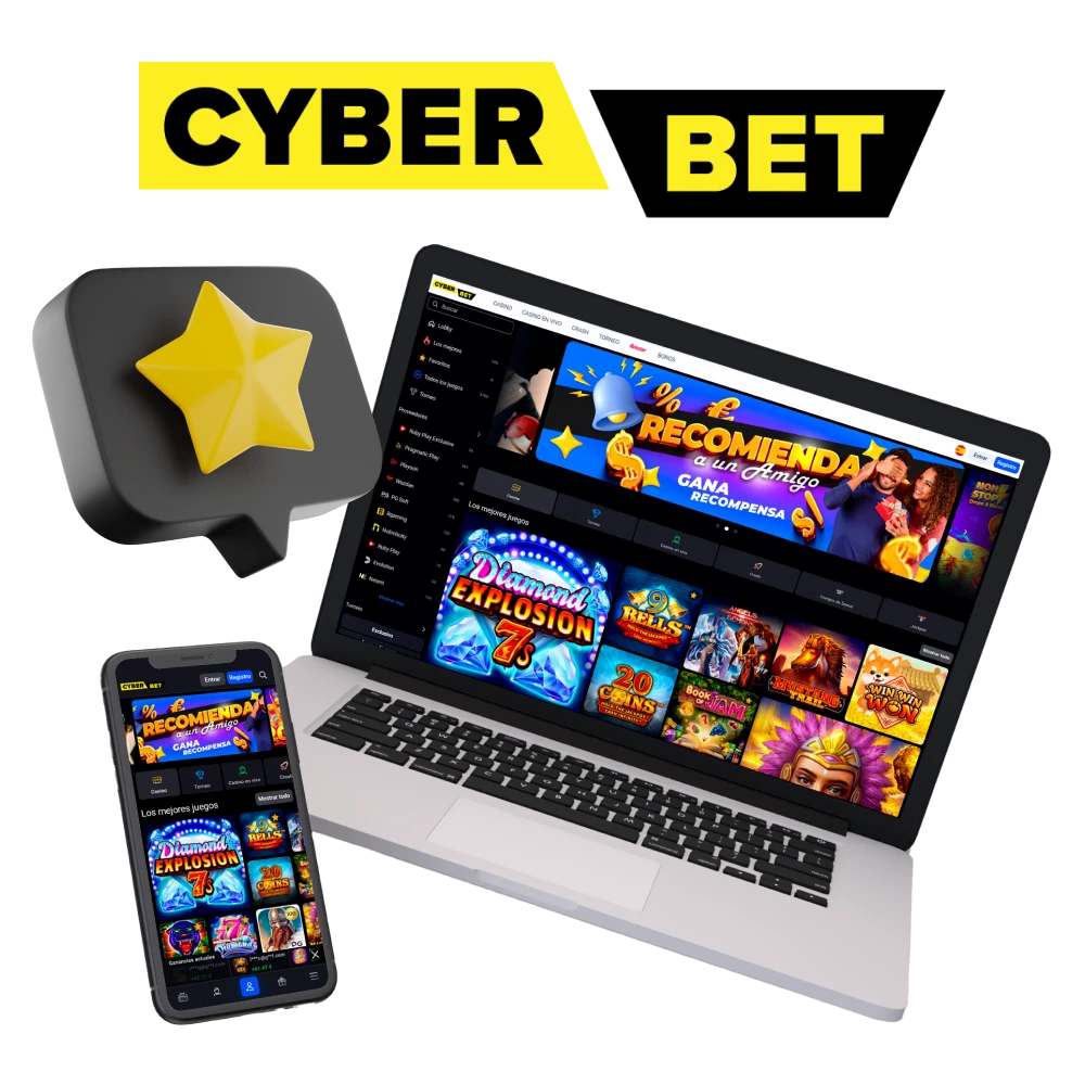 Descubra por que los usuarios colombianos eligen Cyber Bet Casino.