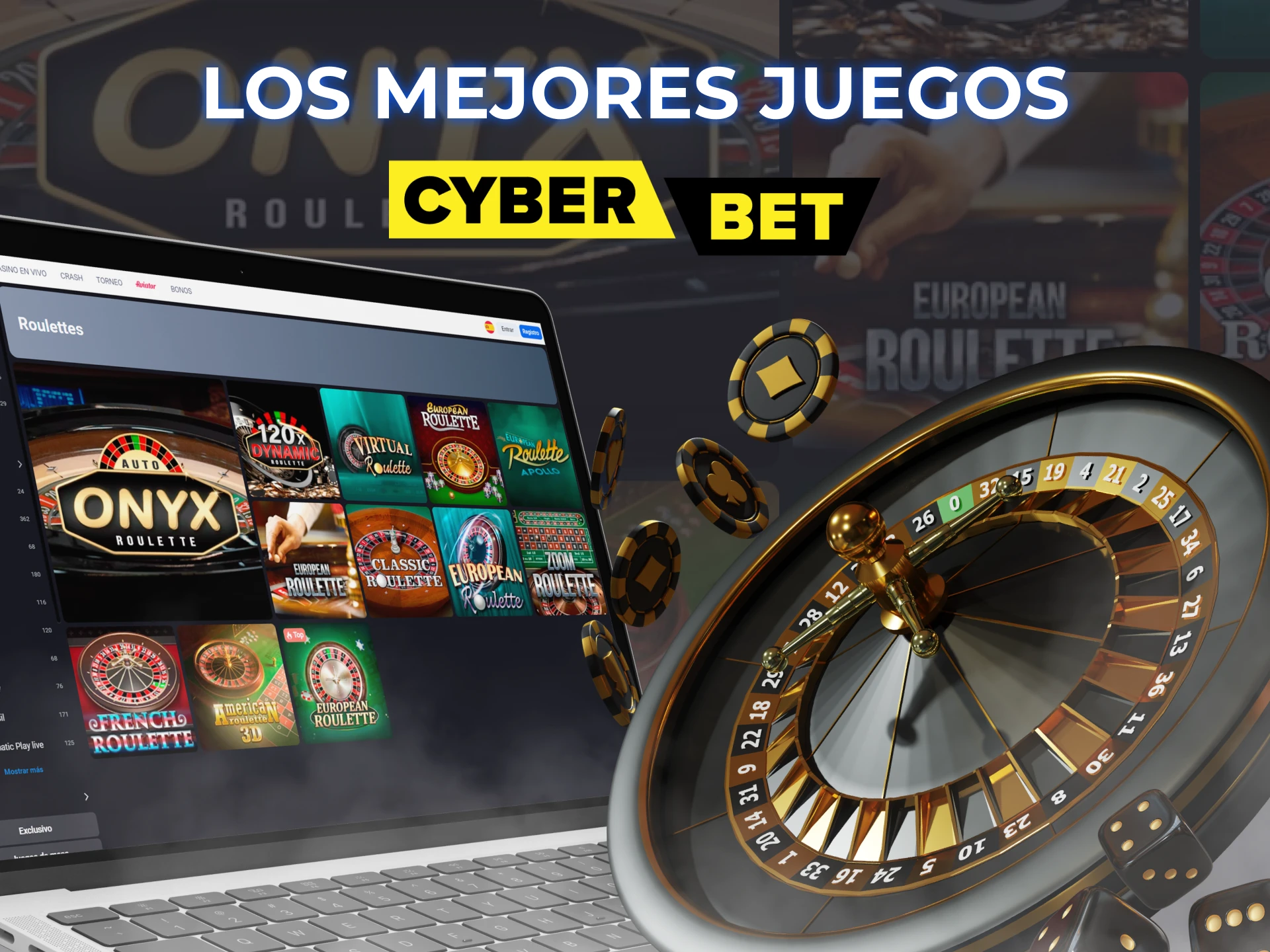 Si quieres jugar a la ruleta en Cyber Bet elige estos juegos.