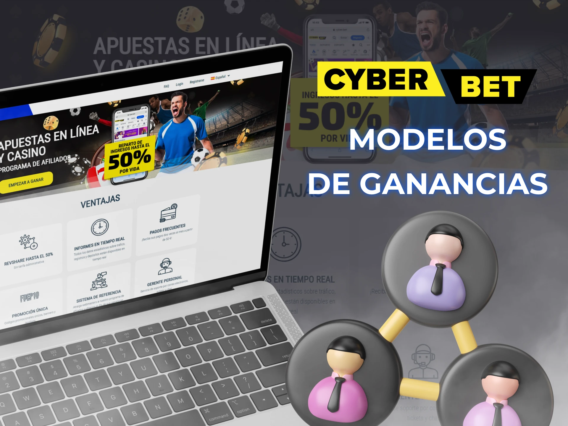 Utilice estos metodos para aumentar sus ganancias del programa de afiliados de Cyber ​​​​Bet.